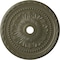 Ekena Millwork Palmetto Ceiling Medallion (Canopies up to 7 5/8"), 31 1/2"OD x 3 5/8"ID x 1 3/4"P, Painted Turtle CM31PMPTF - alternate 1